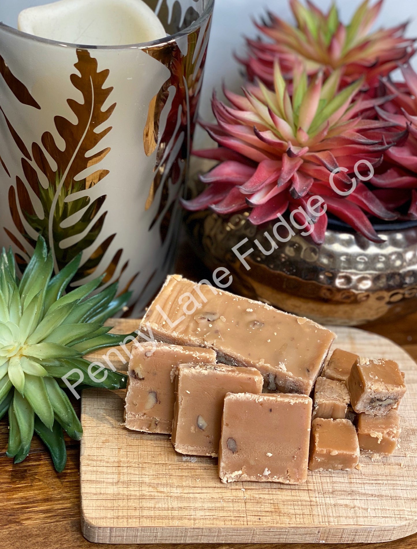 Luxury handmade maple & walnut fudge UK