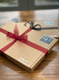 Traditional Orange & Pomegranate Turkish Delight in a Large Letterbox Gift Box