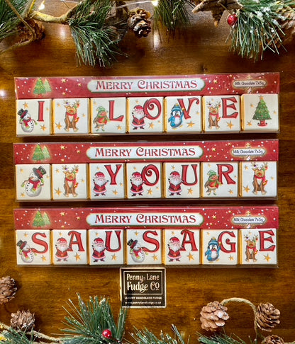 Personalised Chocolate Name Gift – 7 Letter Treat, Made in the UK