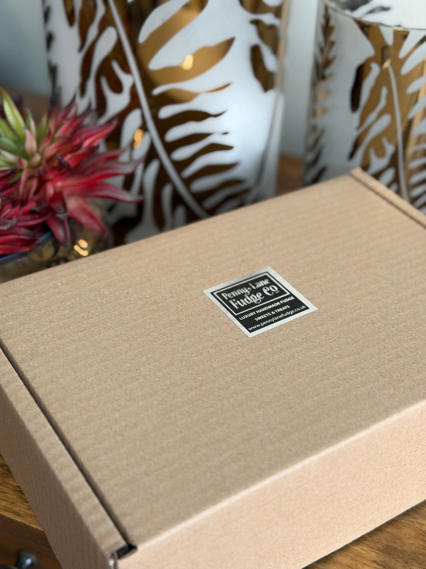 Fudge gift hamper gift box no ribbon