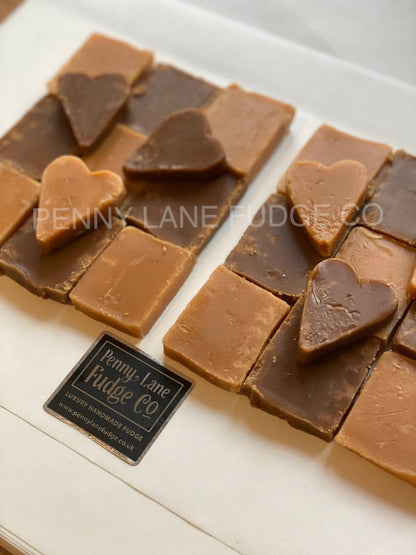 Large Heart‑Shaped Fudge Gift Box – Handmade & Gift Wrapped UK