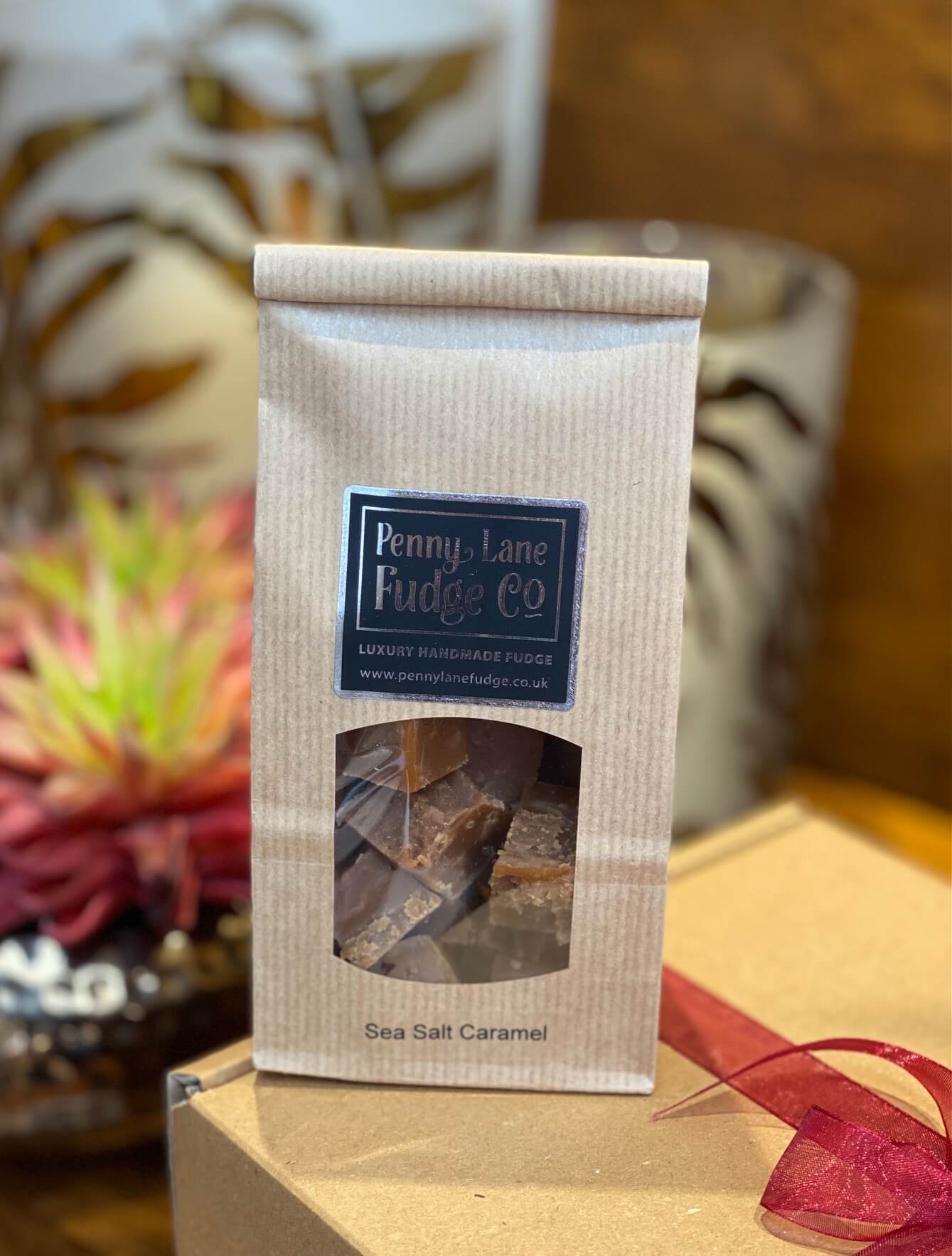 Best Sellers: 4 Luxury Handmade Fudge Kraft Bags In A Gift Hamper